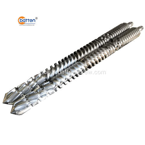 Twin Screw Conical conical twin screw barrel for PVC foam board/sheet Supplier